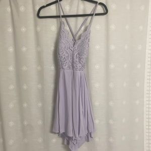 lavender romper